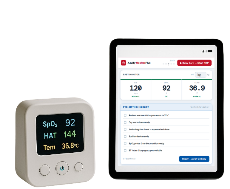 Acuity NeoRes Monitor and App